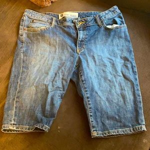 Gap denim Bermuda shorts, size 12